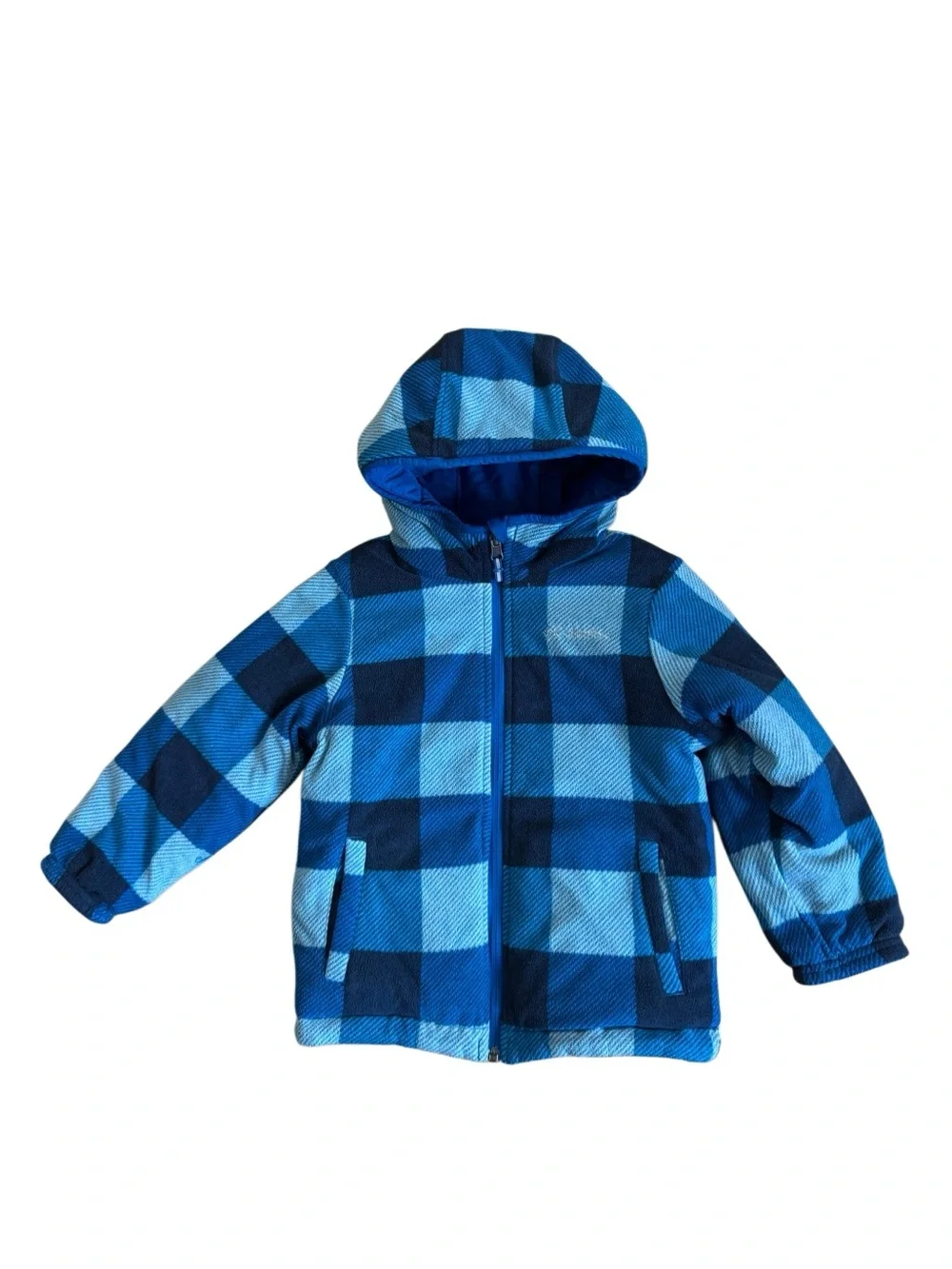 Columbia Toddler's Double Trouble Puffer Reversible Coat Jacket Size 4-6